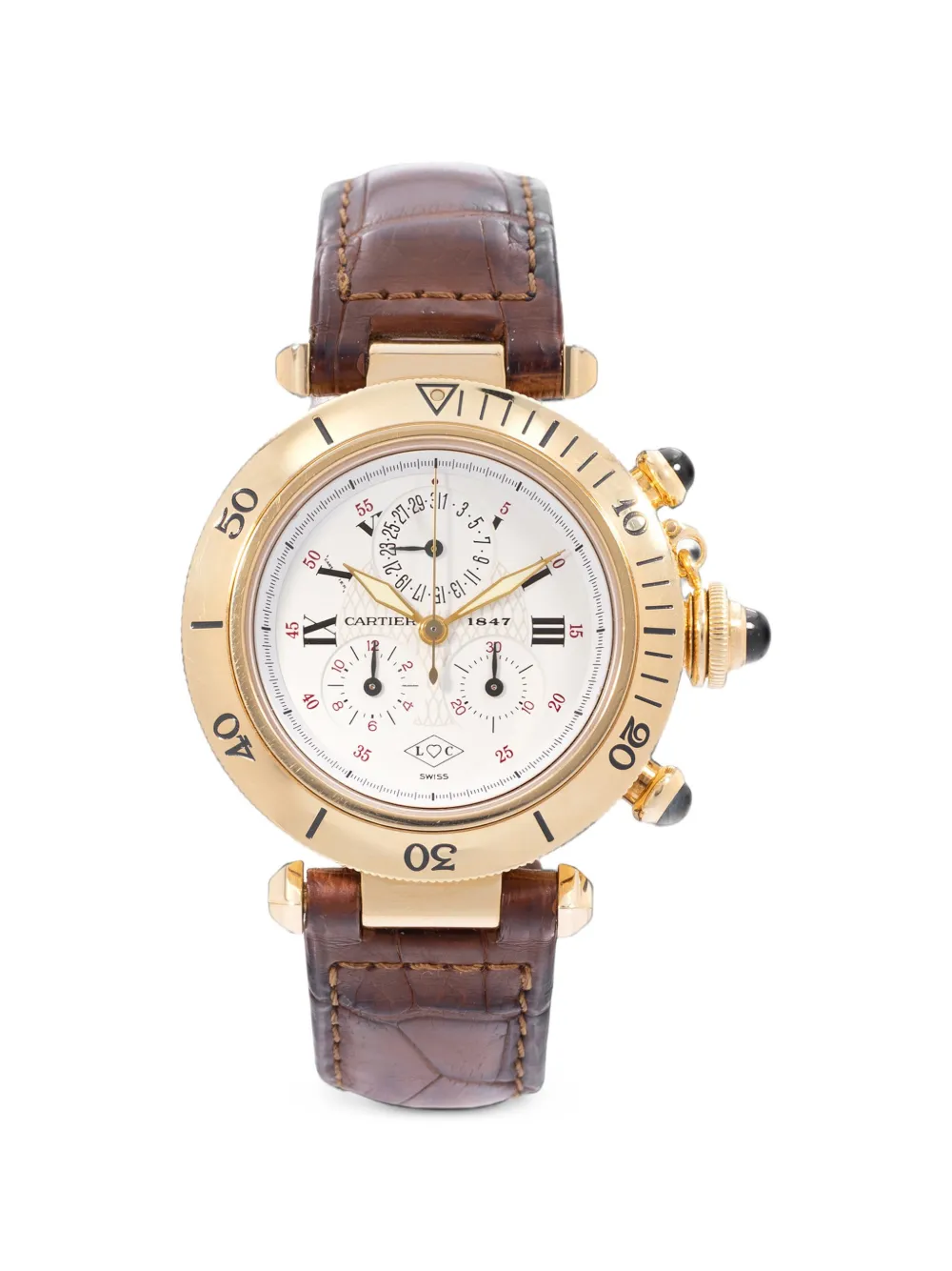 Cartier Pasha 35mm watch - Weiß