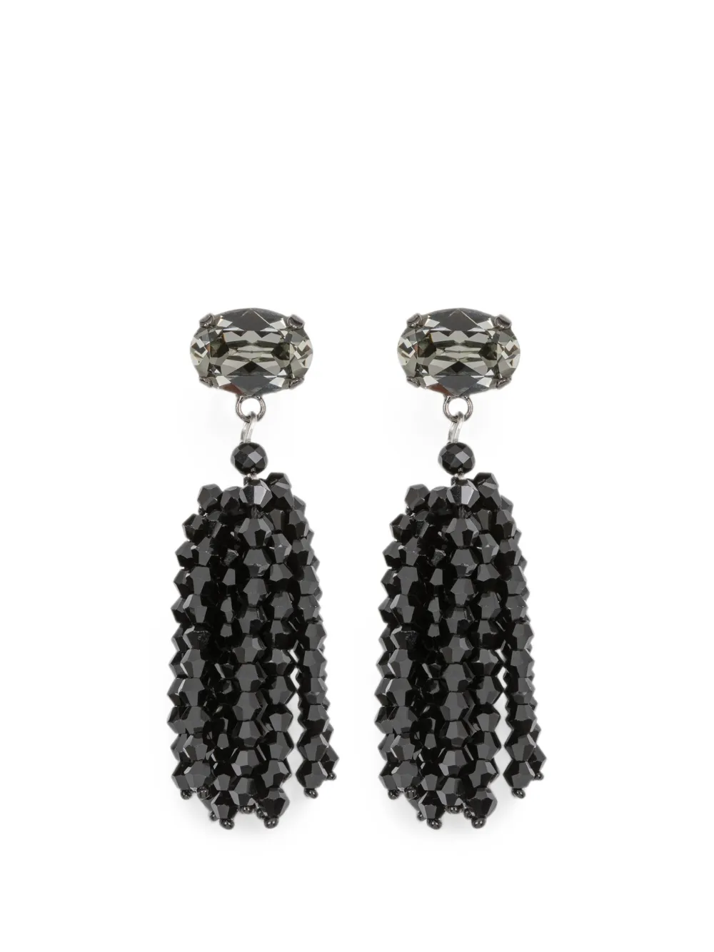 Jennifer Behr Orecchini Ryah con decorazione - Nero