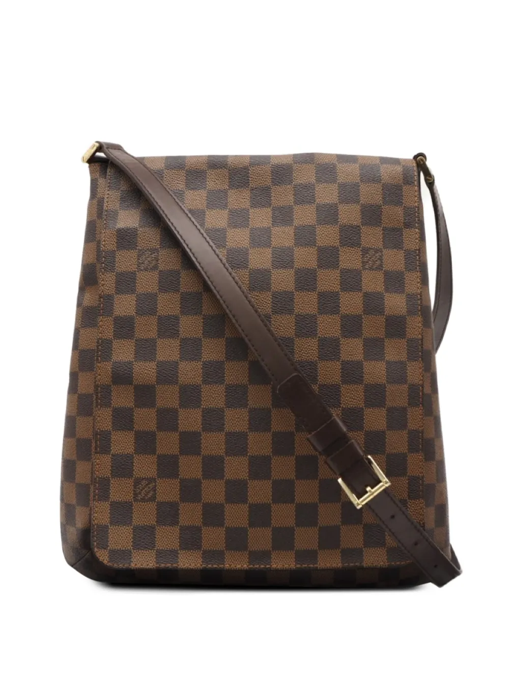 Louis Vuitton Pre-Owned 2004 Damier Ebene Musette Salsa GM crossbody bag - Marrone