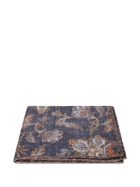 Dell'oglio floral-print pocket square