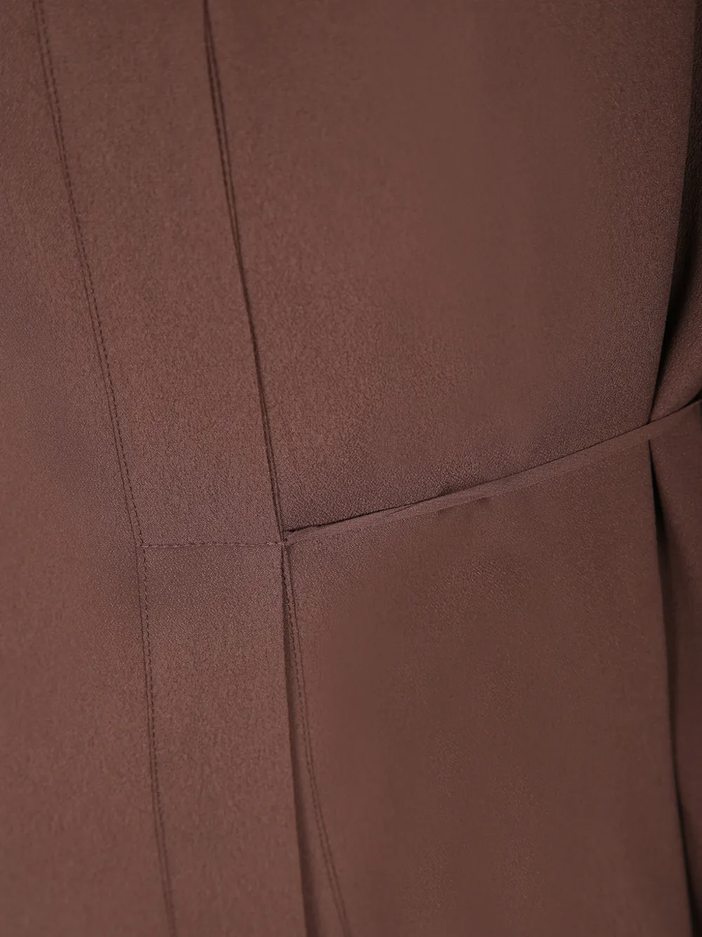 Blanca Vita wrap-tie long-sleeve shirt Bruin