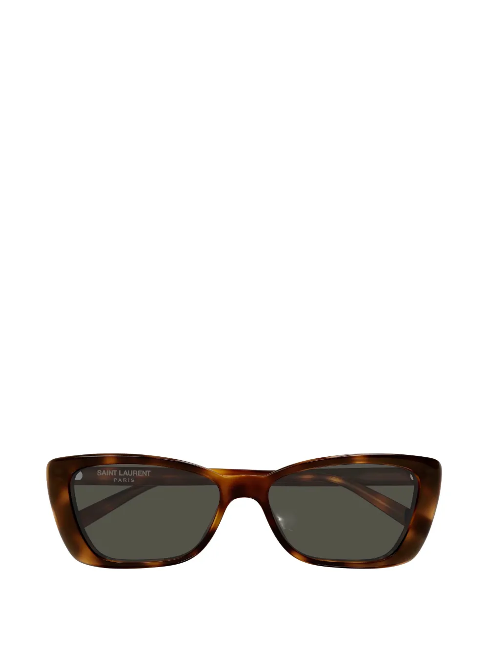 Saint Laurent Eyewear tortoiseshell-effect cat-eye sunglasses Bruin