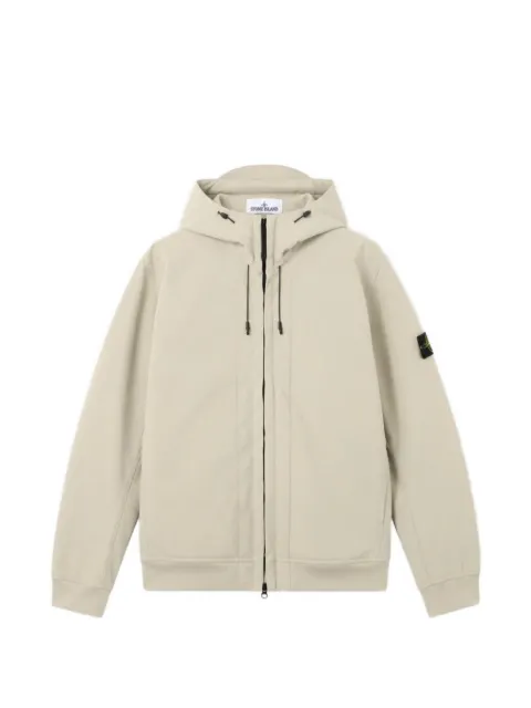 Stone Island veste en Soft Shell dotée de la technologie R_E.Dye Q100004