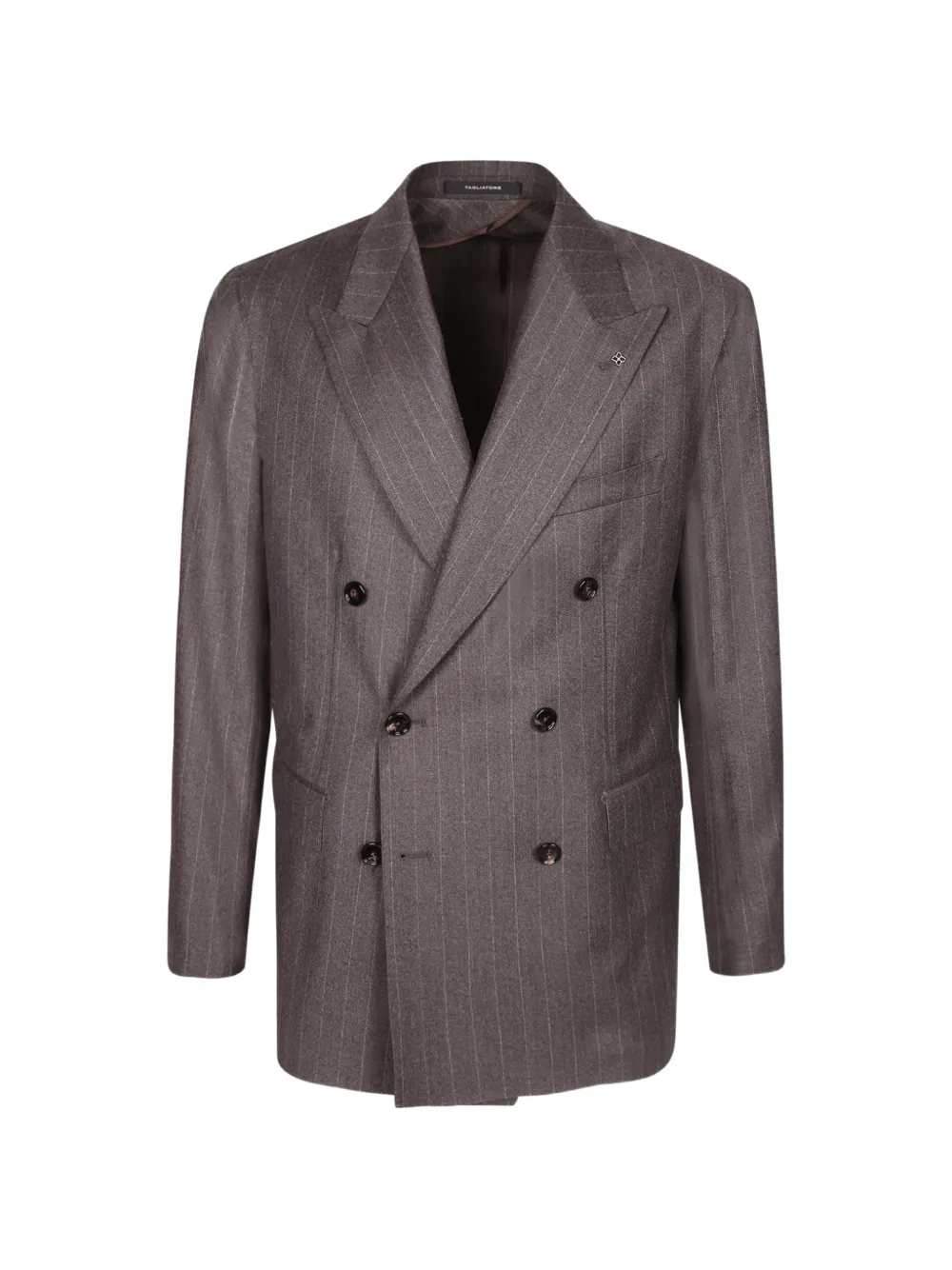 Tagliatore pinstripe double-breasted suit Grijs