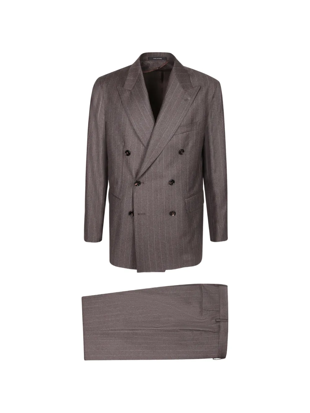 Tagliatore pinstripe double-breasted suit - Grau