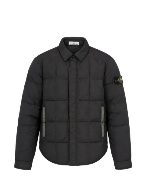 Stone Island 4100033 garment dyed Crinkle Reps NY down jacket
