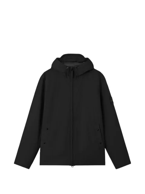 Stone Island 4100108 Soft Shell-R_E.Dye® Technology hooded jacket with wind- and water-resistant membrane
