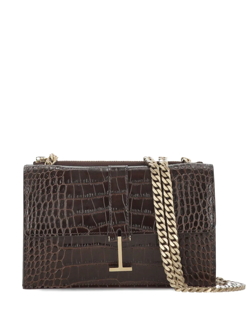TOM FORD Kara schoudertas Bruin