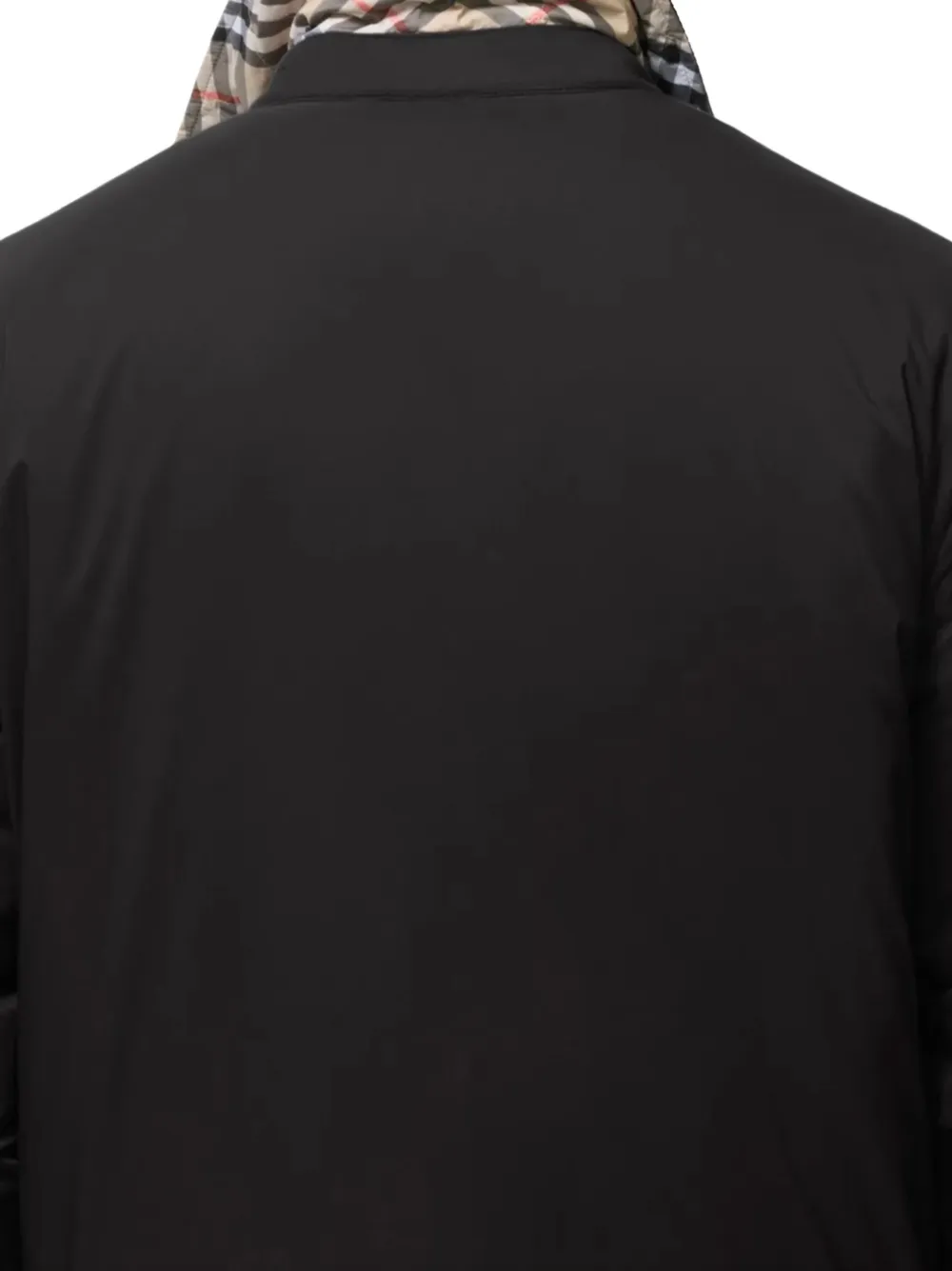 Burberry Dalewood nylon shirtjack Zwart