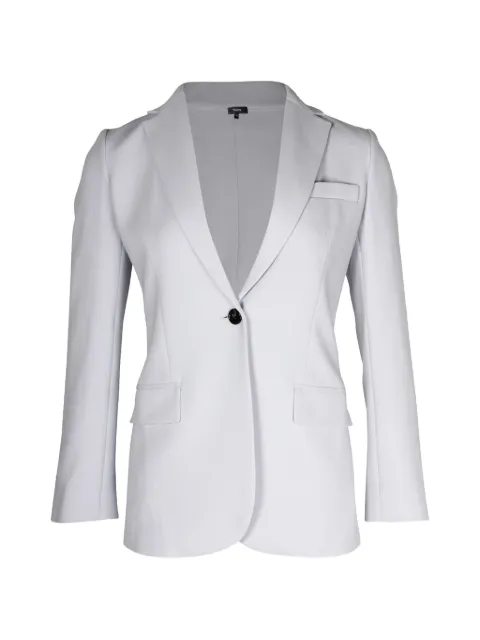 Theory single-button blazer