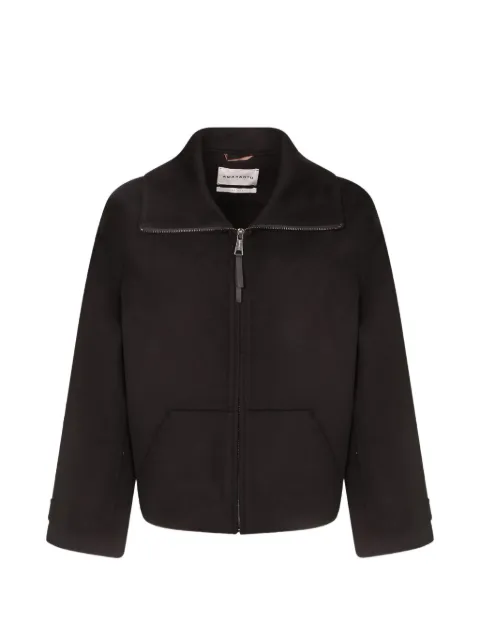 AMARÁNTO zip-up collar jacket