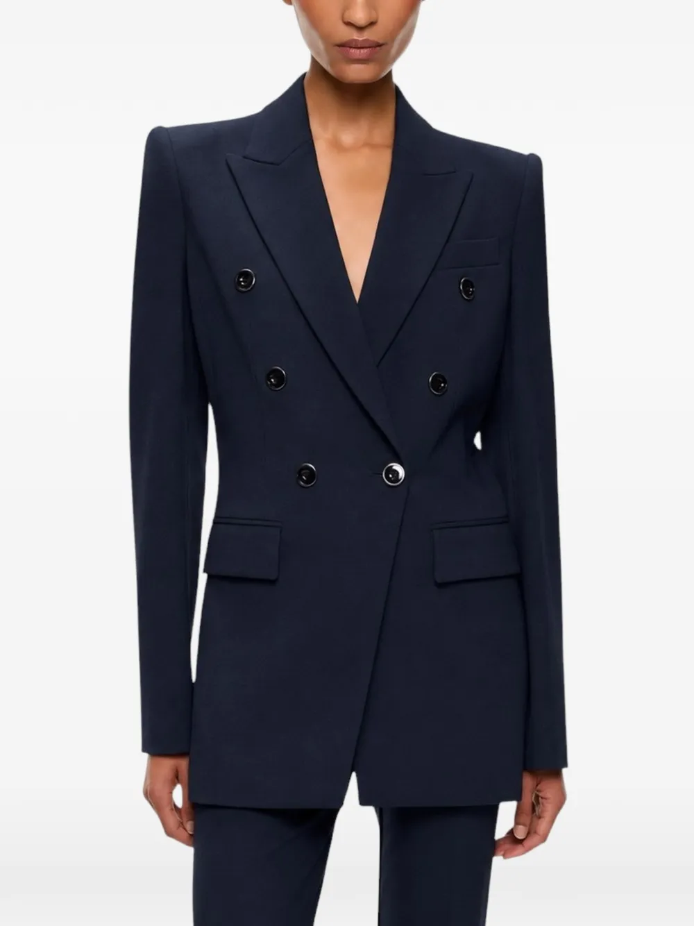 PINKO Blazer met dubbele rij knopen Blauw