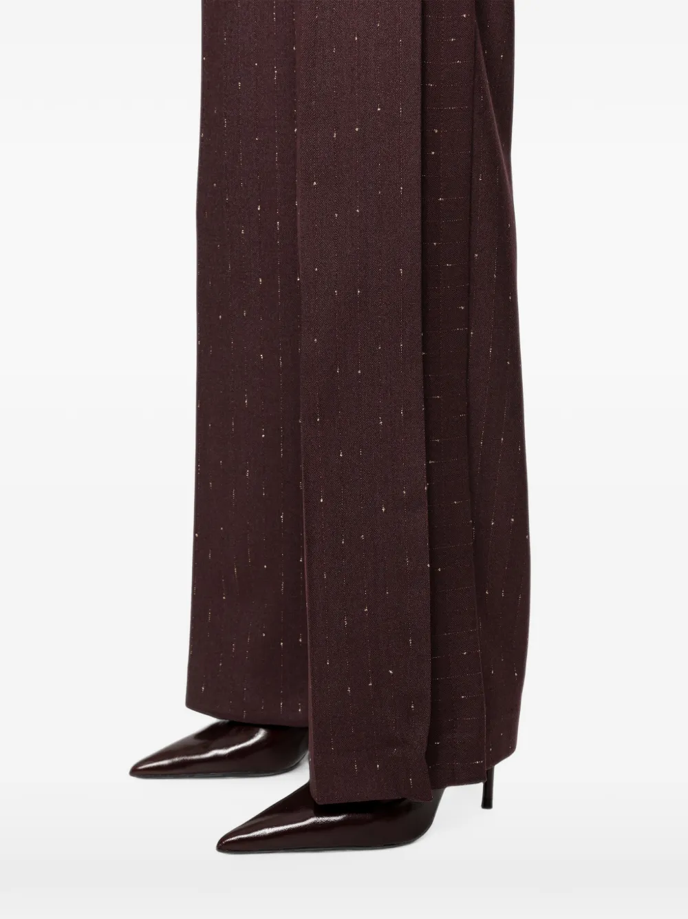 NISSA High waist broek Rood