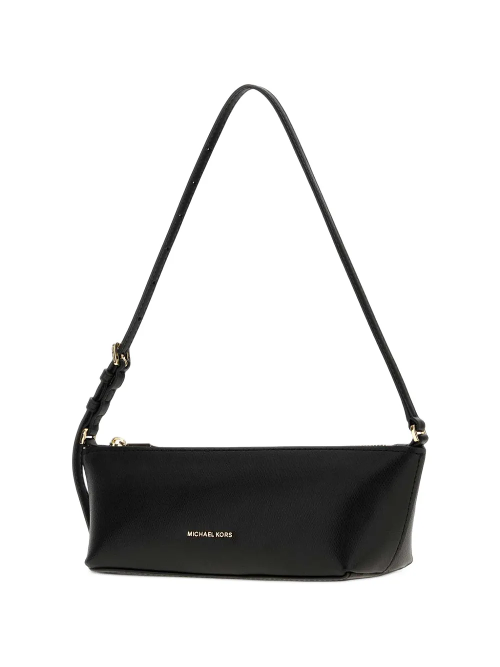 Michael Kors small Laila grained-leather shoulder bag Zwart