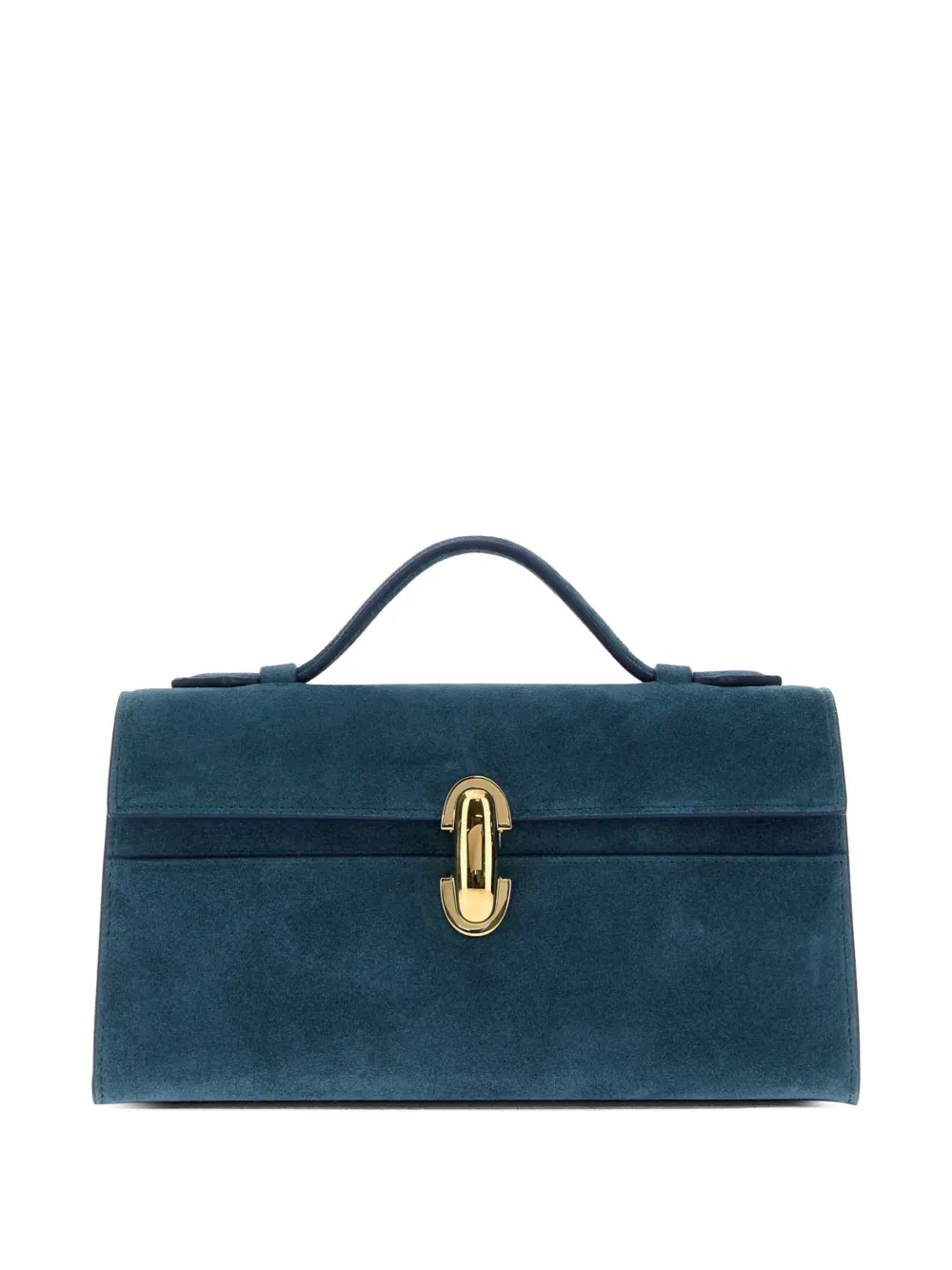 Savette Symmetry leather tote bag - Blu