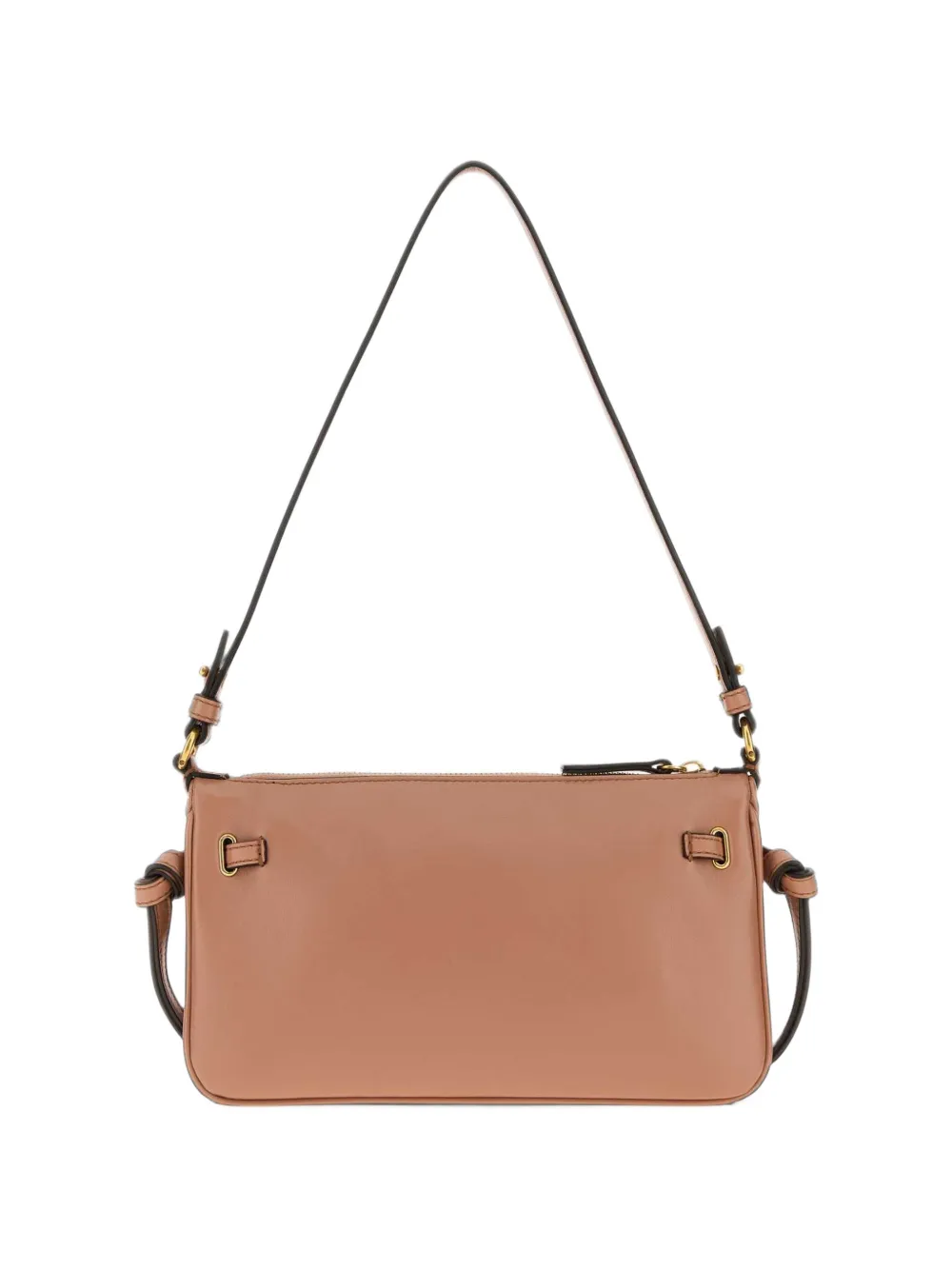 Chloé mini Paddington sling pouch with strap in soft leather Beige