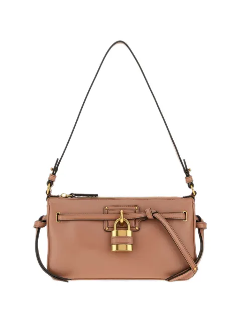 Chloé mini Paddington sling pouch with strap in soft leather