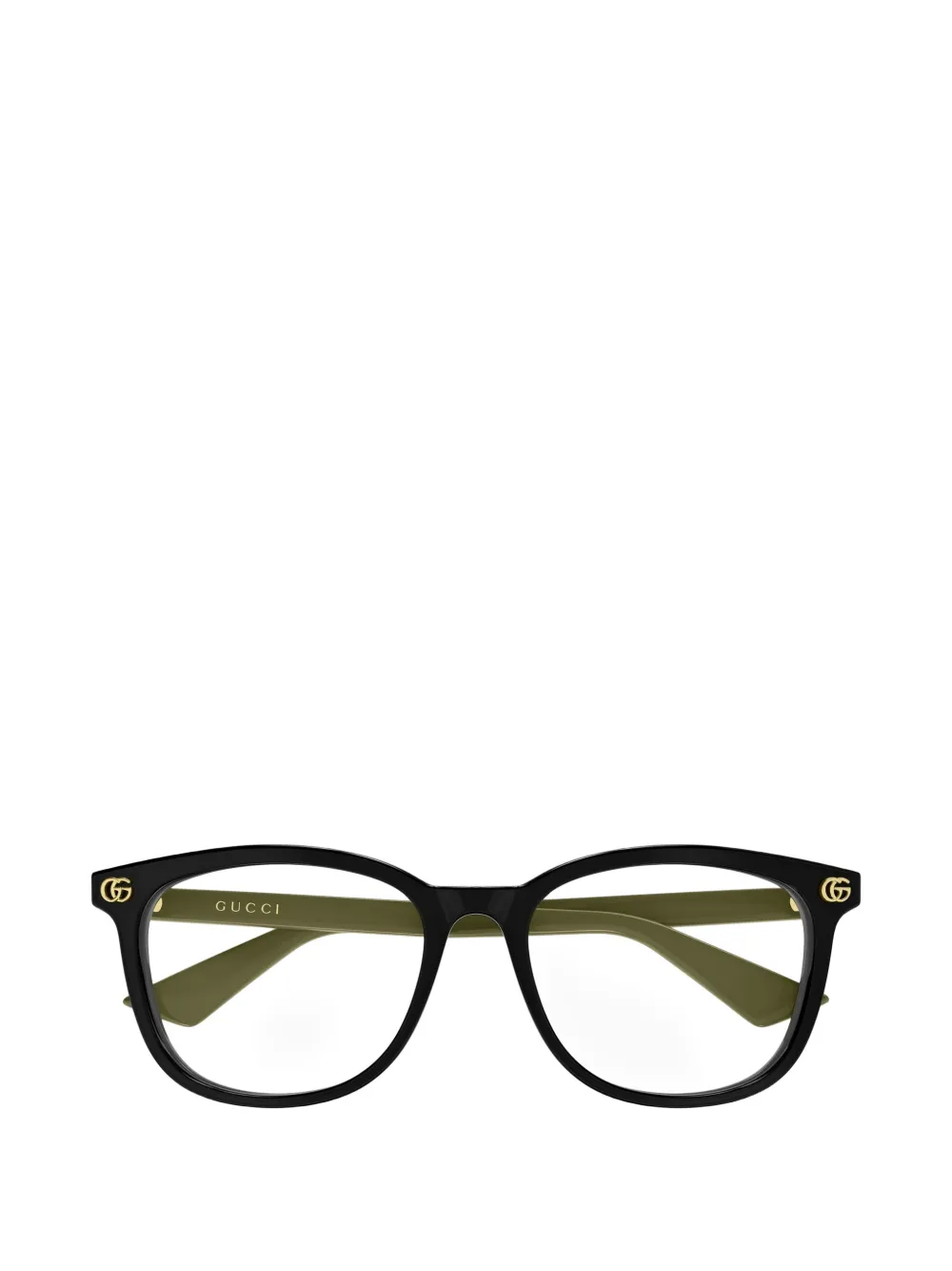 Gucci Eyewear Bril met vierkant montuur Zwart