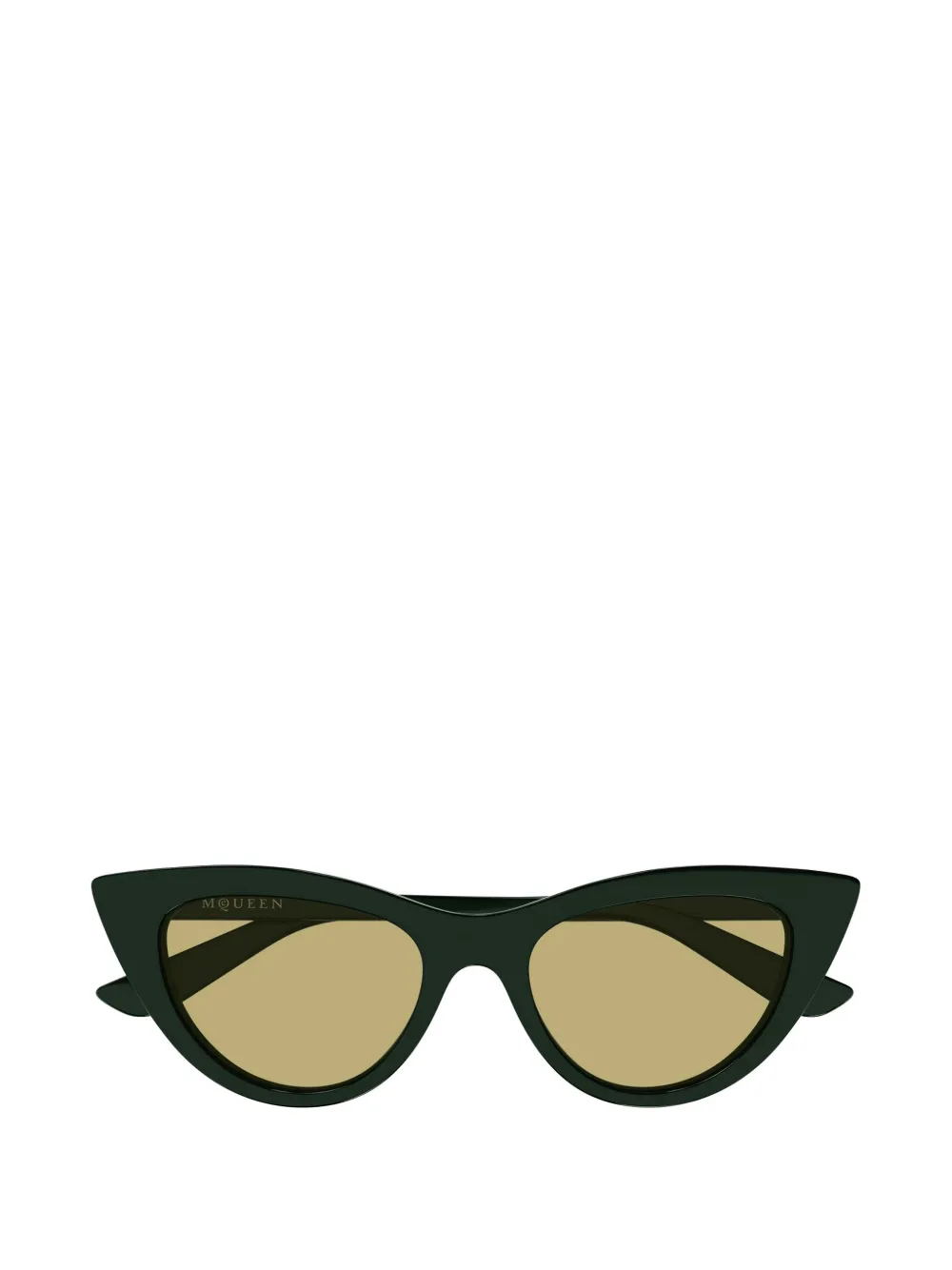 Alexander McQueen Eyewear cat-eye sunglasses - Verde