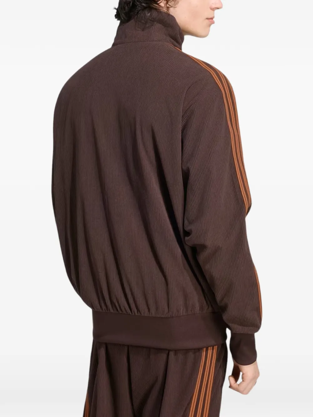 adidas Firebird ribfluwelen trainingstop Bruin