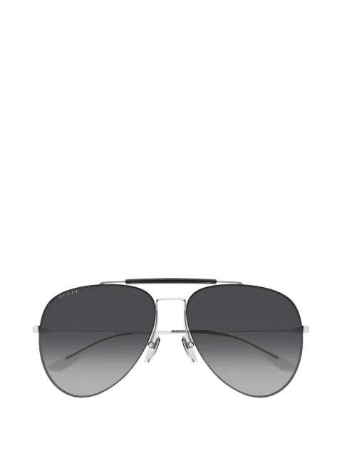 Gucci Eyewear Zonnebril met piloten montuur
