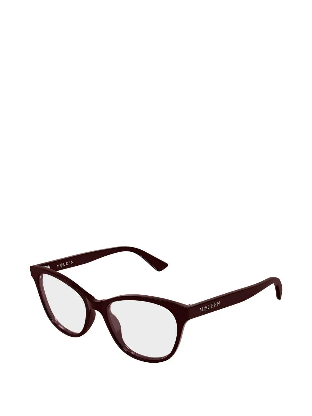 Alexander McQueen Eyewear Bril met cat-eye montuur Rood