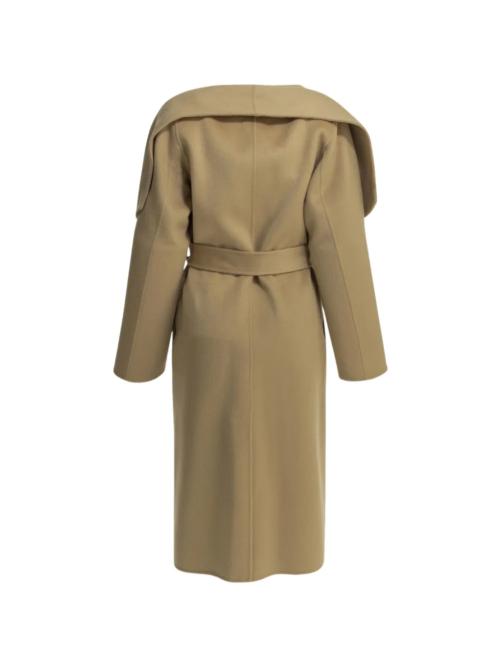 IVY OAK Iocarrierose jas met ceintuur Beige