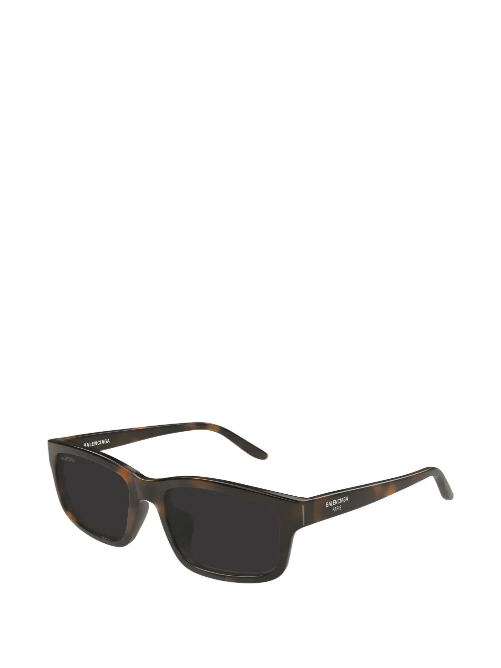 Balenciaga Eyewear Daily zonnebril met rechthoekig montuur Bruin