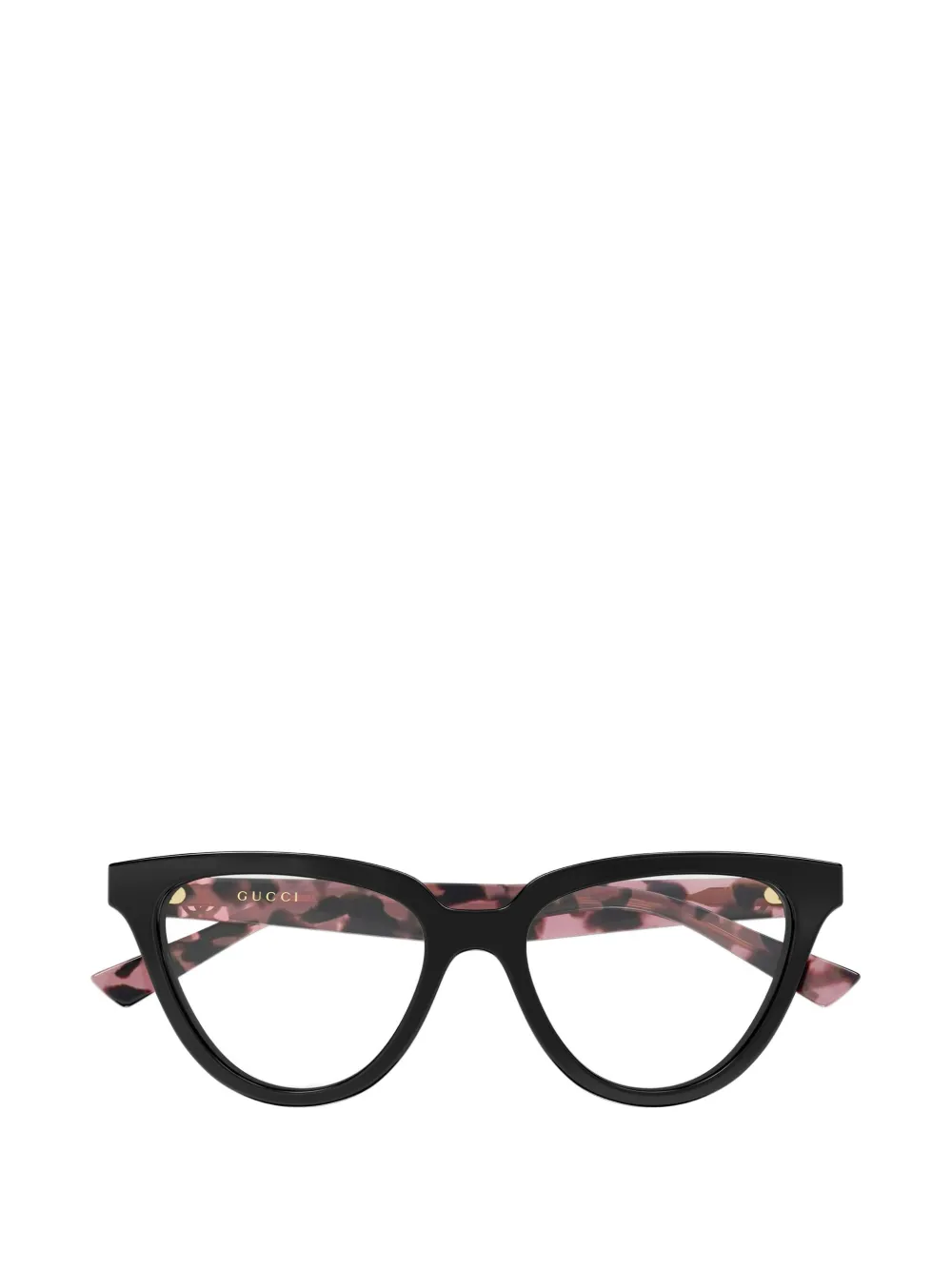 Gucci Eyewear Occhiali cat-eye GG - Nero