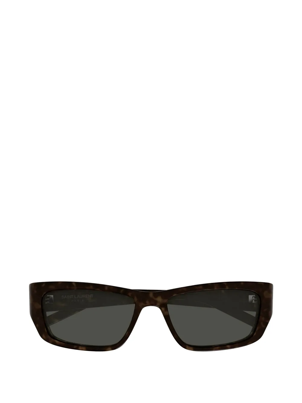 Saint Laurent Eyewear Jazz rectangle-frame sunglasses Bruin