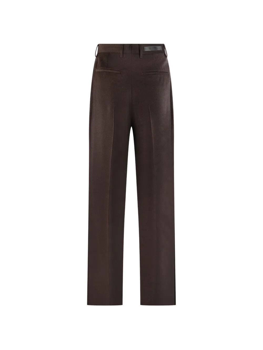 Briglia 1949 pleated straight-leg trousers Bruin