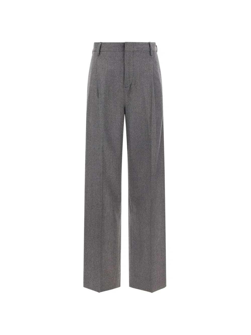 Briglia 1949 pleated wide-leg trousers Grijs