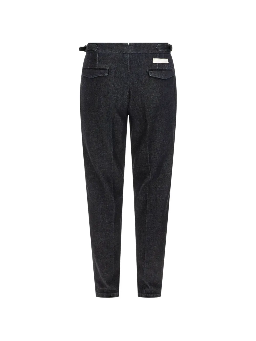 Briglia 1949 pressed-crease tapered trousers Blauw