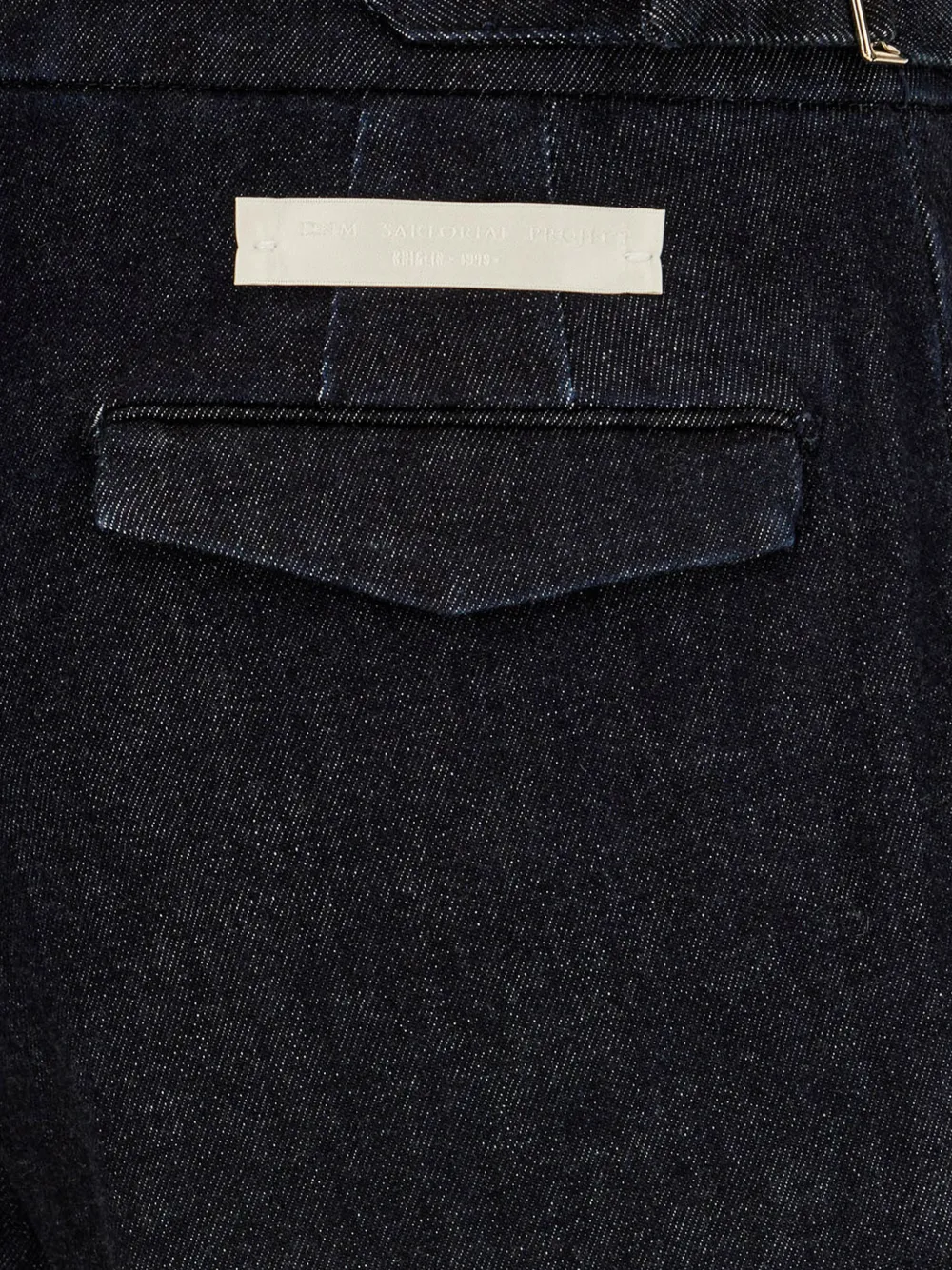 Briglia 1949 pressed-crease tapered trousers Blauw