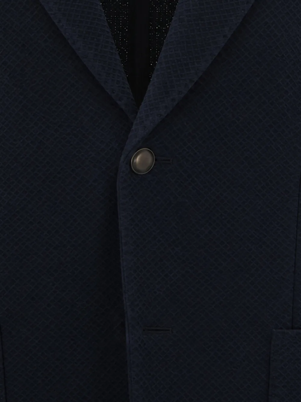BRERAS MILANO Jas met enkele rij knopen Blauw