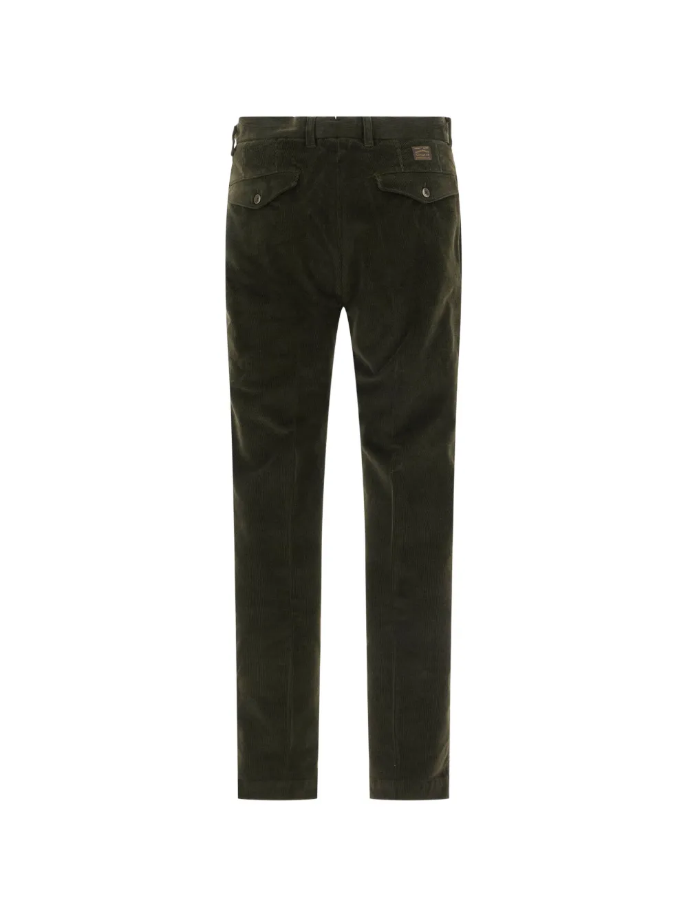 Incotex pleated corduroy trousers Groen