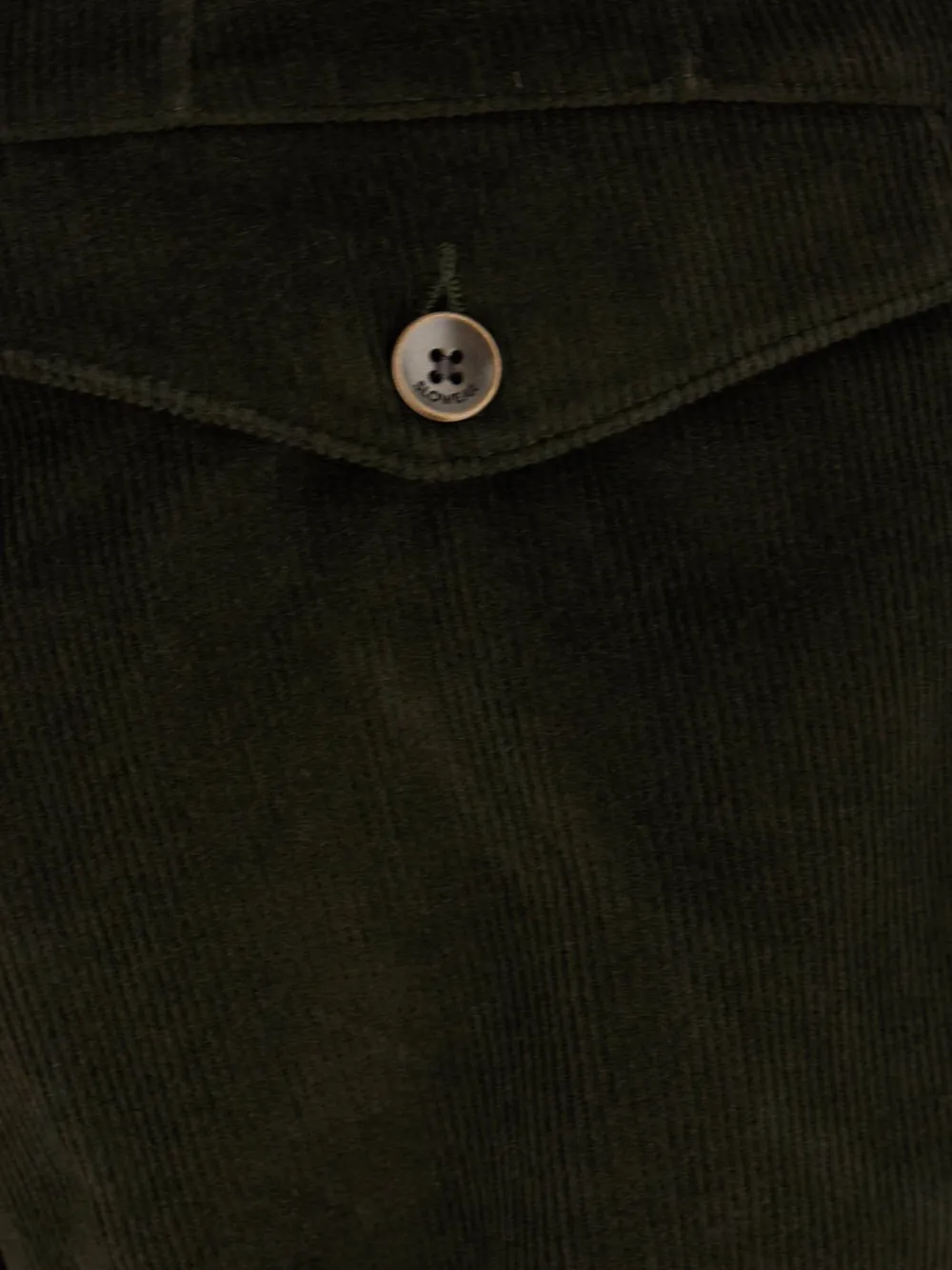 Incotex pleated corduroy trousers Groen
