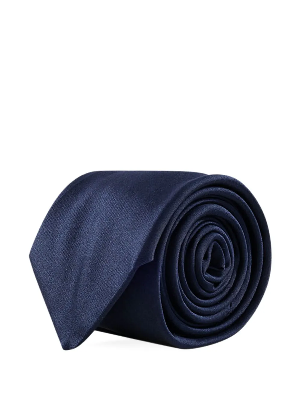 Corneliani satin tie Blauw