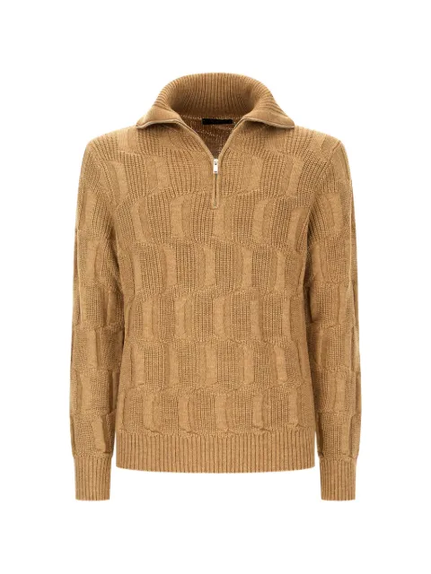Zanone textured virgin-wool sweater