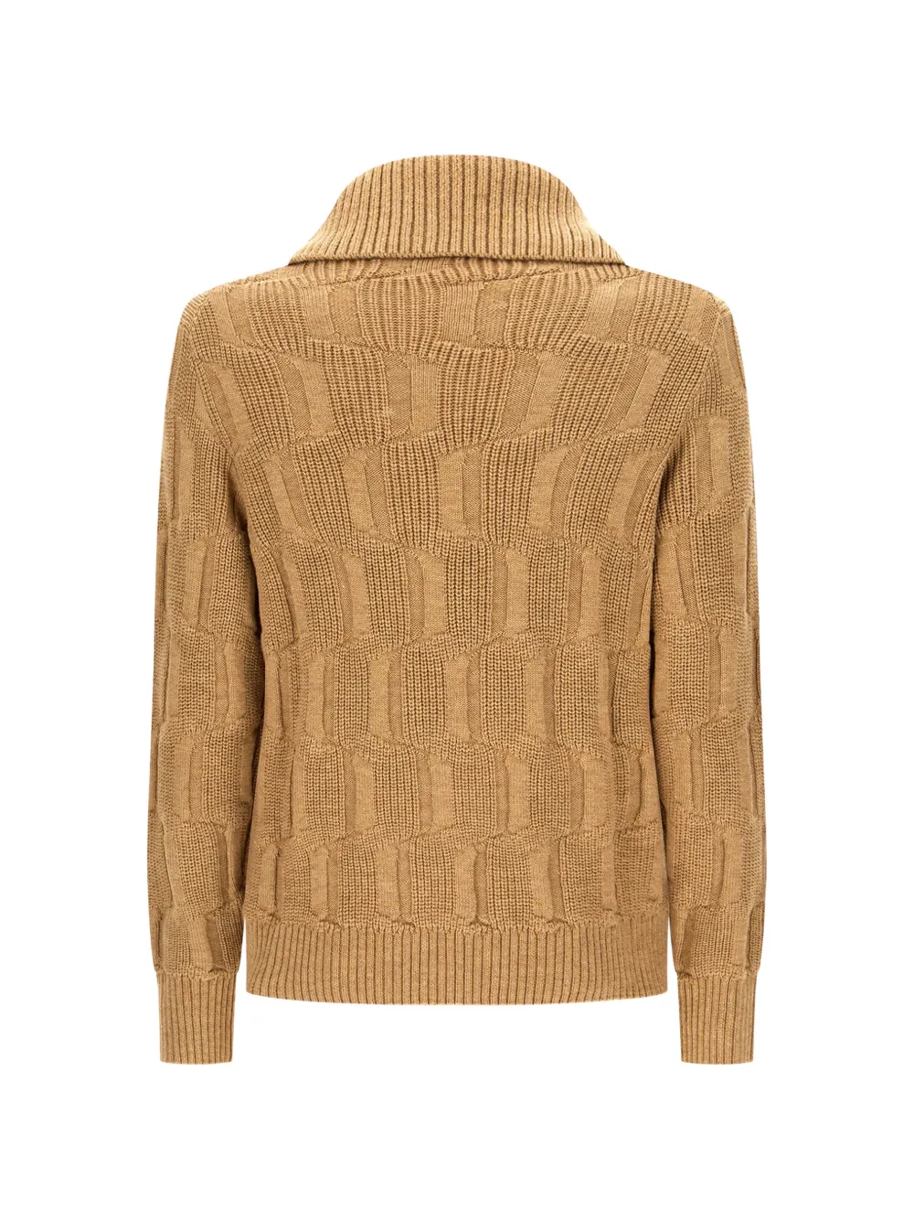 Zanone textured virgin-wool sweater Beige