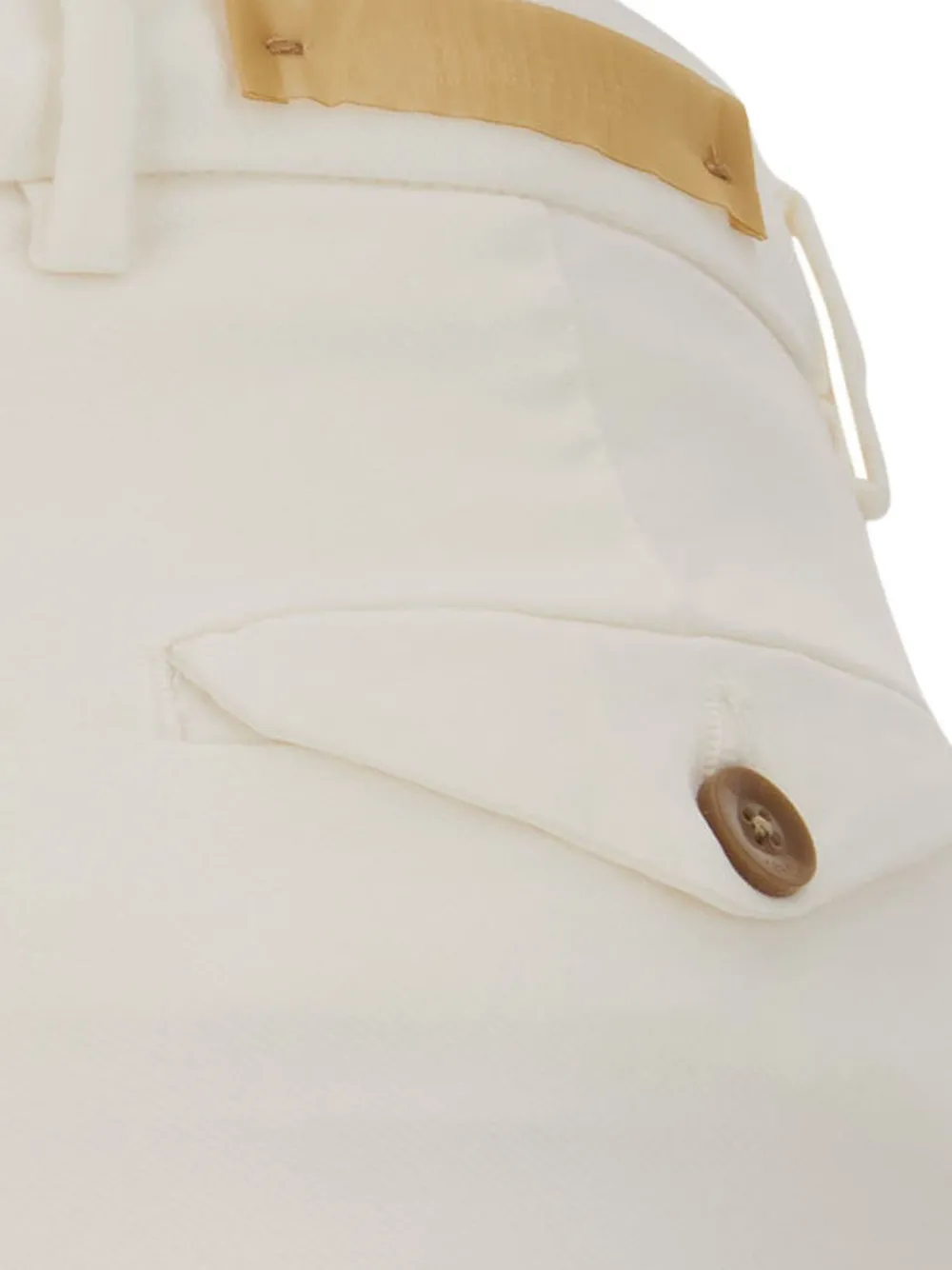 Briglia 1949 pressed-crease tailored trousers Beige