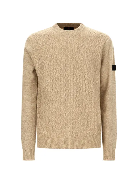 Peuterey Alcione cable-knit wool sweater