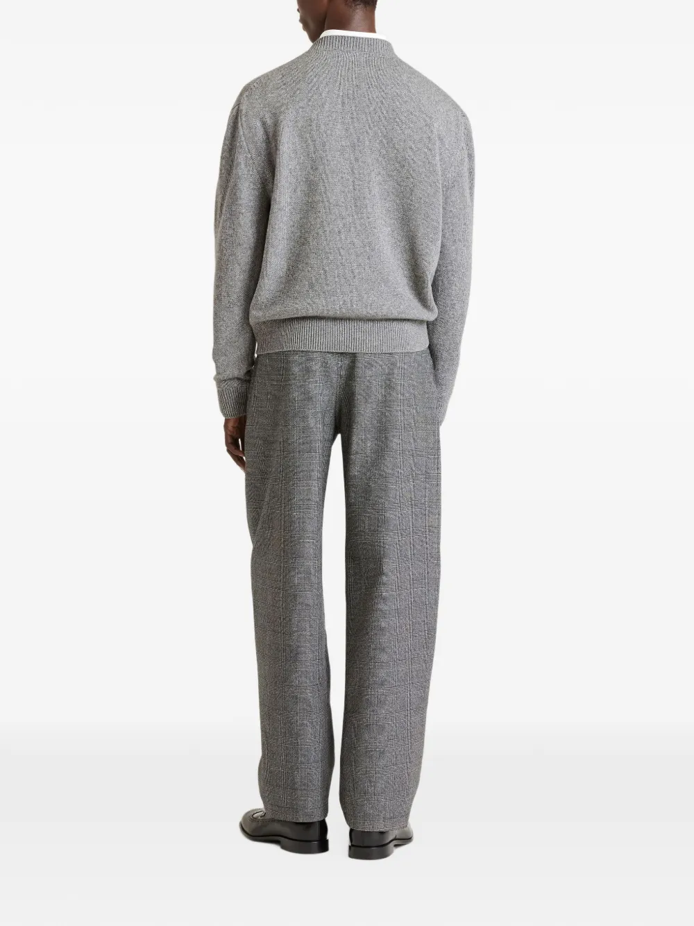 Givenchy Couture Seam trui van wol en kasjmier Grijs