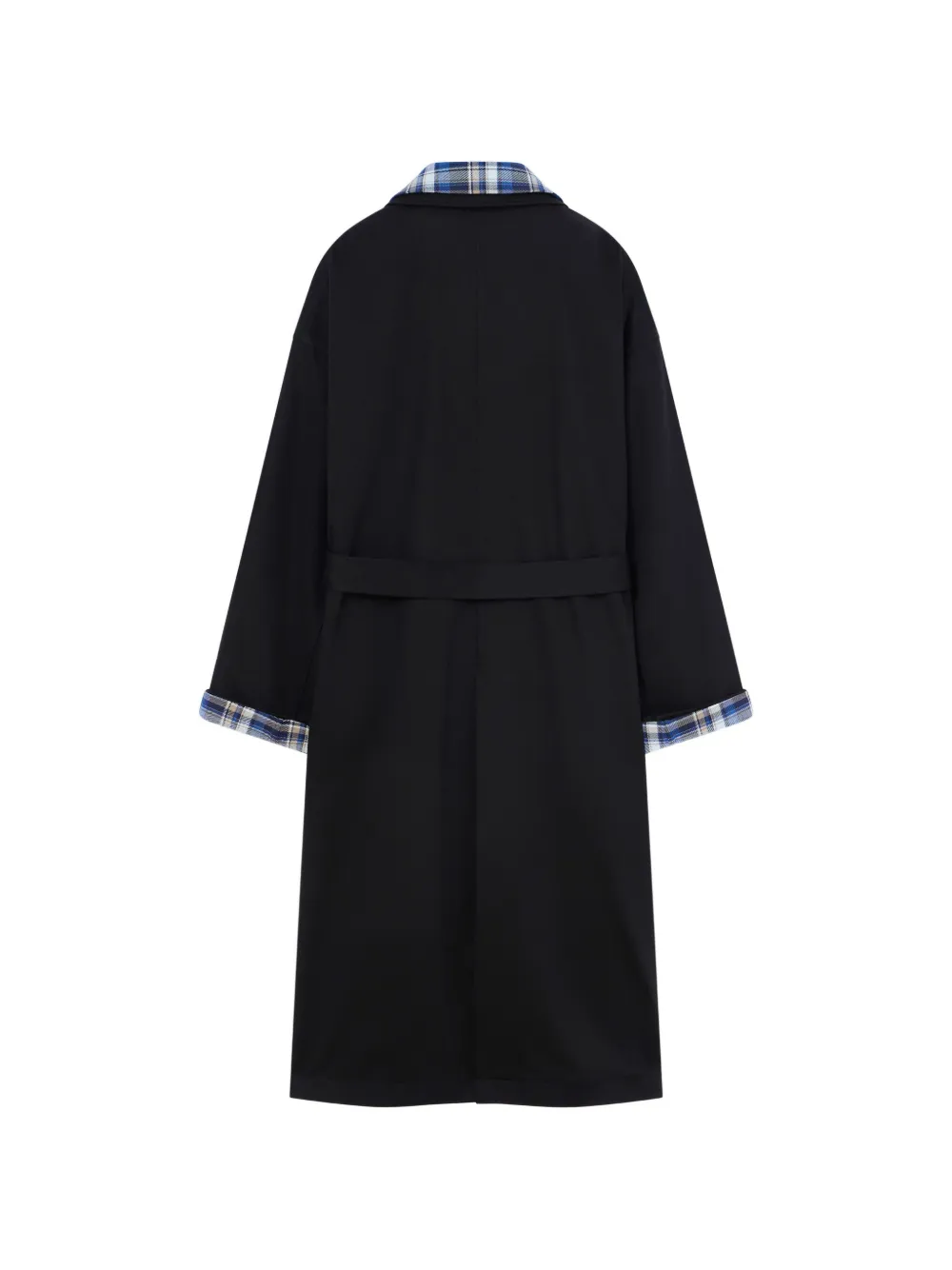 Givenchy Couture Seam dubbele katoenen trenchcoat Zwart