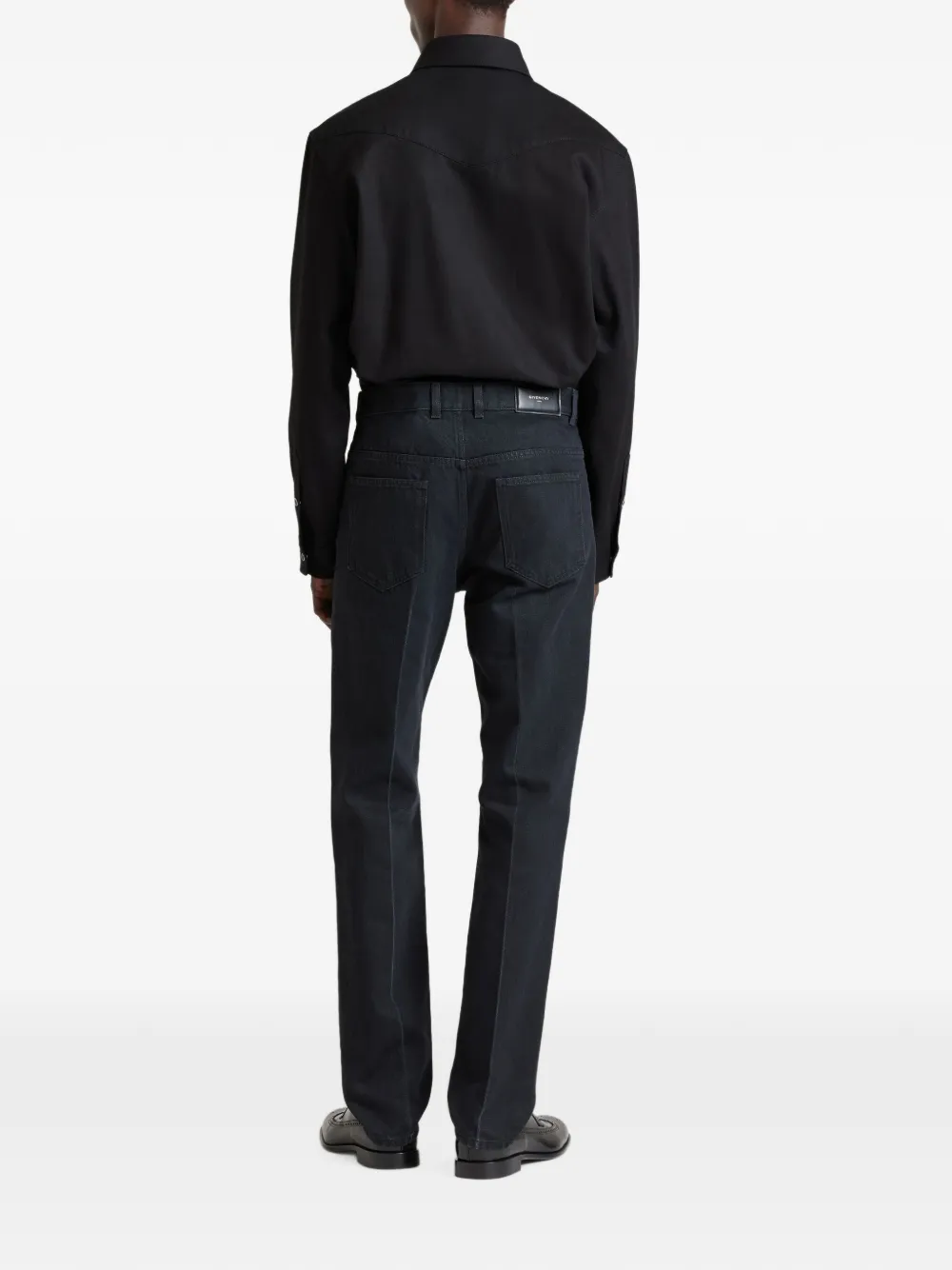 Givenchy Western denim overhemd Zwart