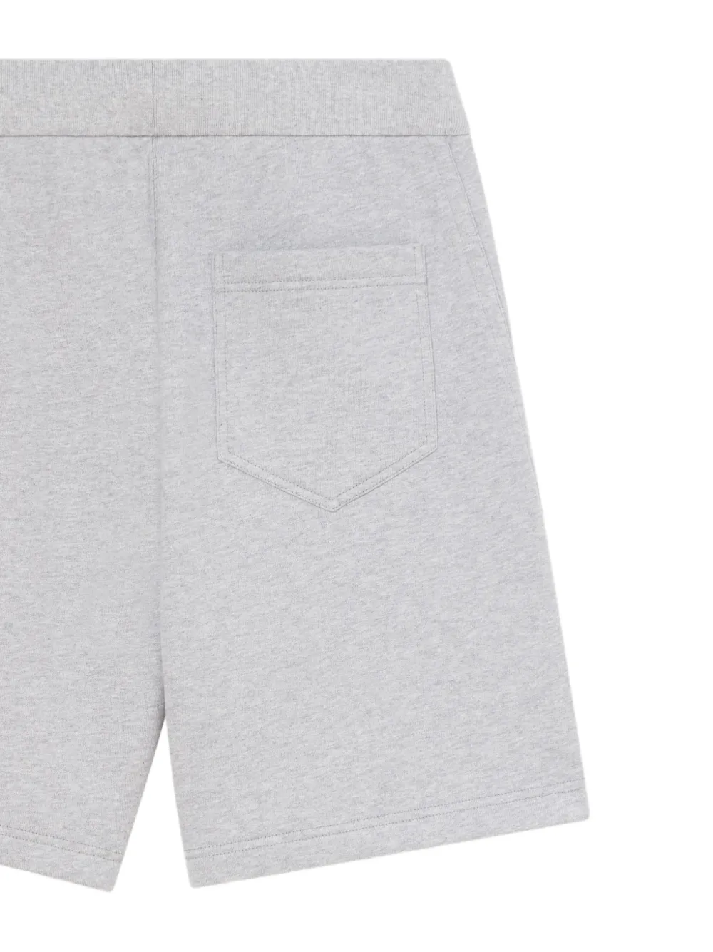 Givenchy Couture Seam fleece bermuda shorts Grijs