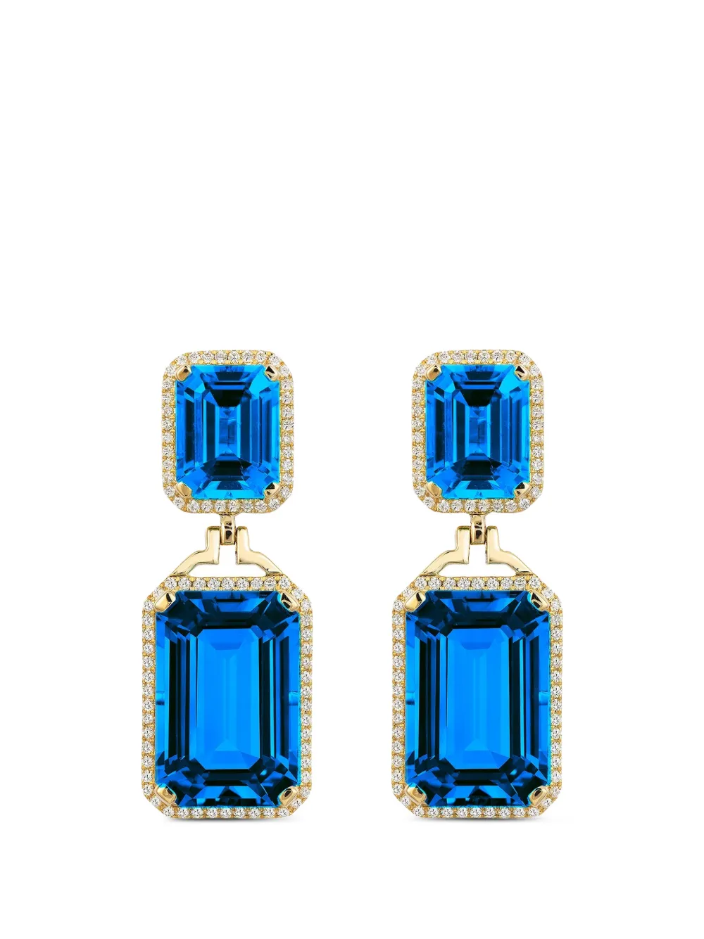 Goshwara Gossip multi-stone earrings - Oro