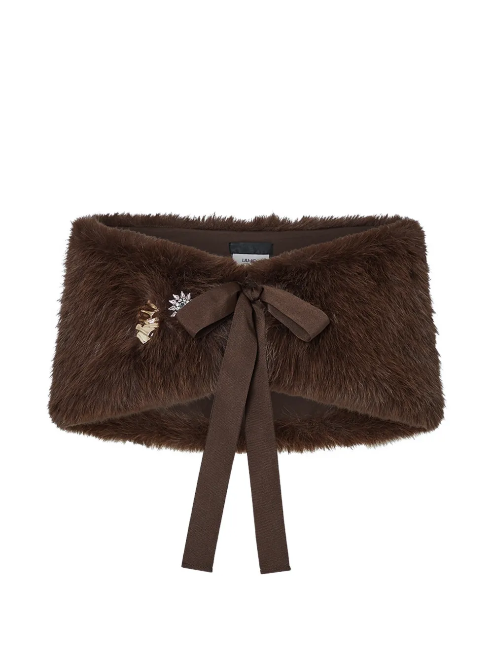 LIU JO stole in faux fur - Braun
