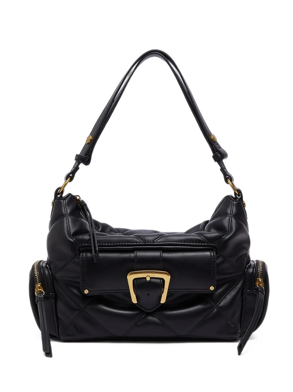 LIU JO petit sac hobo matelassé - Noir
