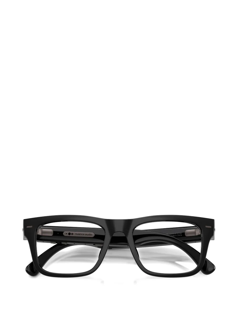 Nuance rectangle-frame glasses Zwart